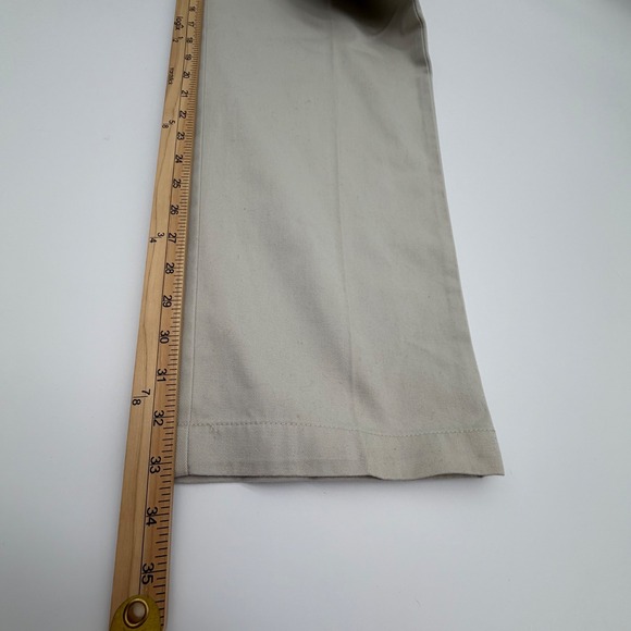 Polo Ralph Lauren Andrew Pant Mens 38x34 Tan Khaki Double Pleated Chino Trousers - Picture 7 of 10